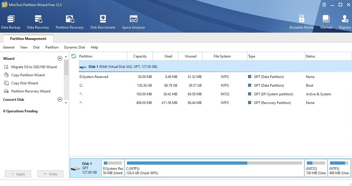 Screenshot MiniTool Power Data Recovery